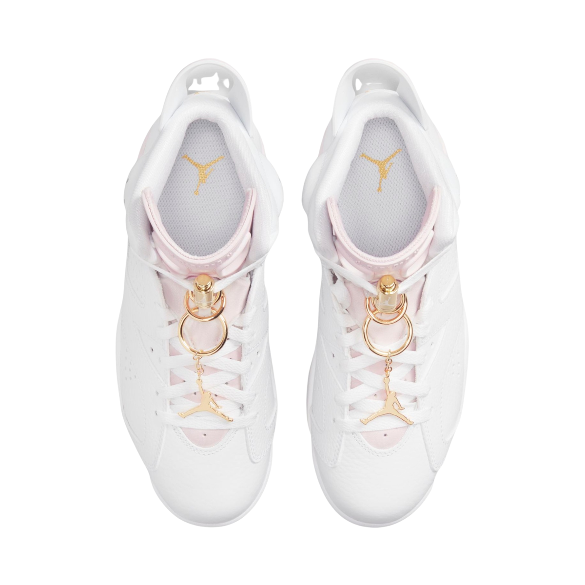 Jordan 6 Gold Hoops