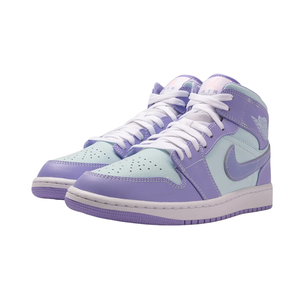 Nike Air Jordan 1 Mid Purple Aqua
