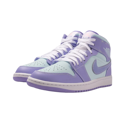 Nike Air Jordan 1 Mid Purple Aqua