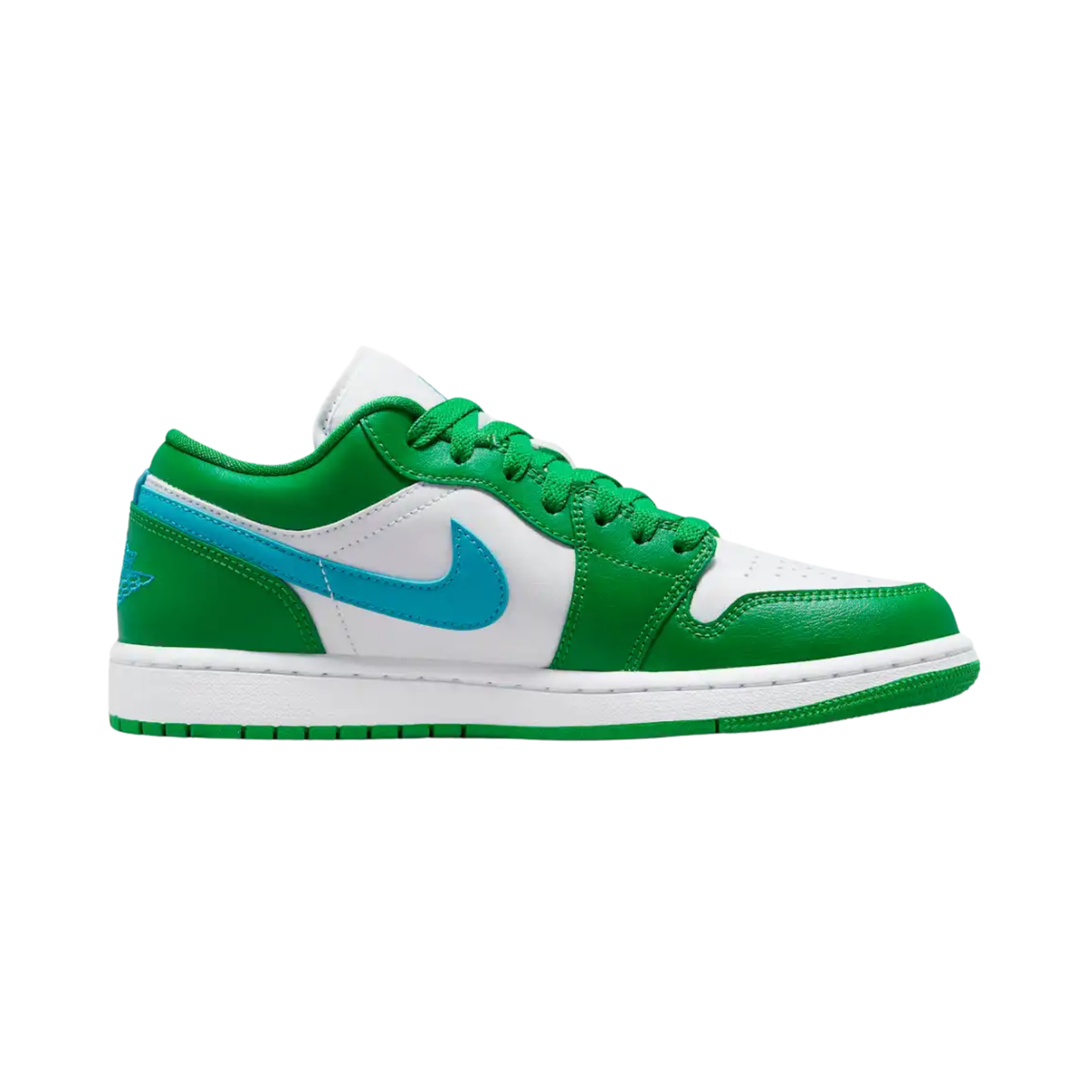 Nike Air Jordan 1 Low Lucky Green Aquatone