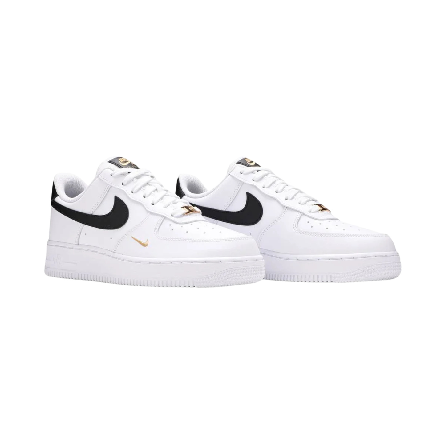 Nike Air Force 1 Essential White Black Gold