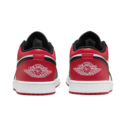 Nike Air Jordan 1 Low Bred Toe Red