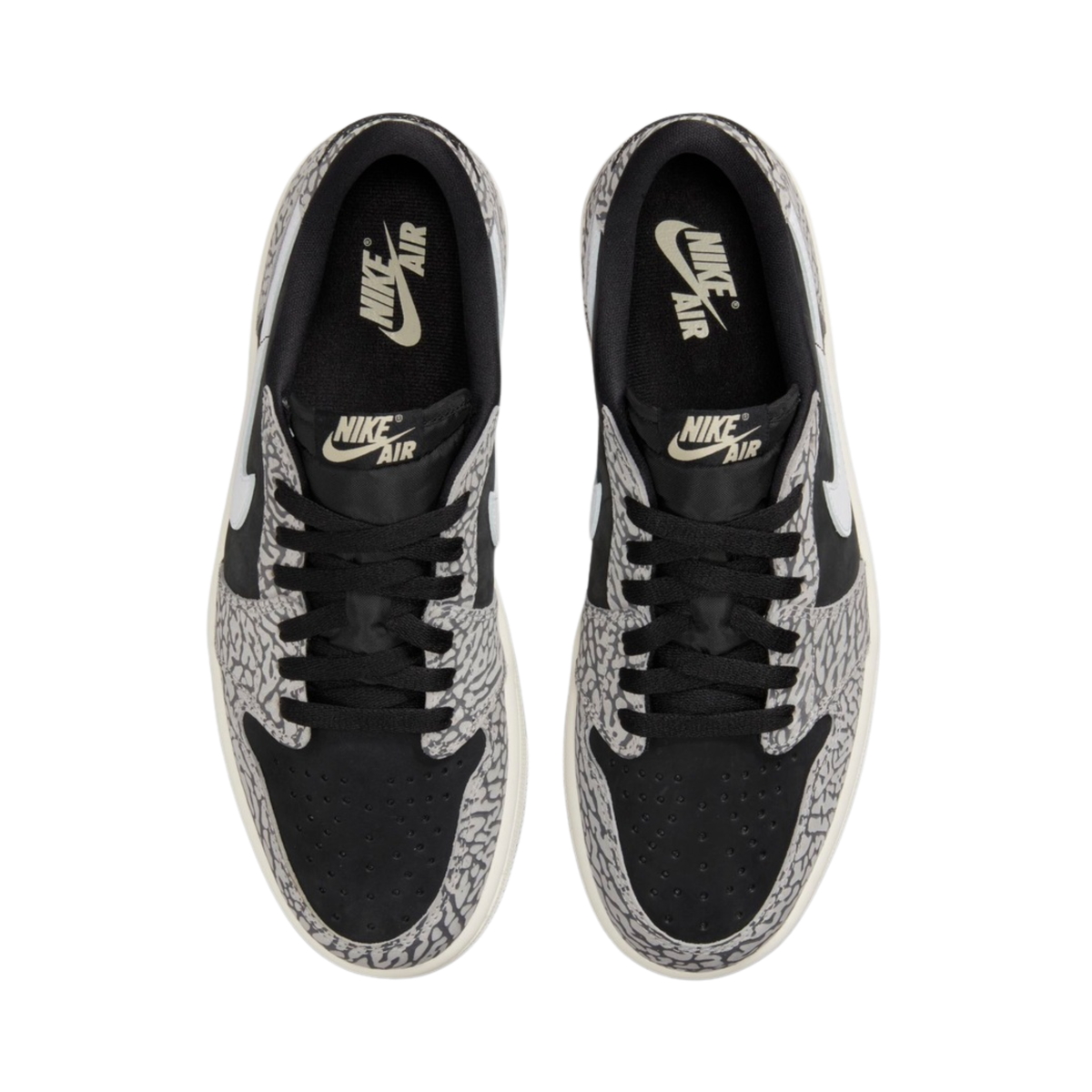 Nike Air Jordan 1 Retro Low Black Cement