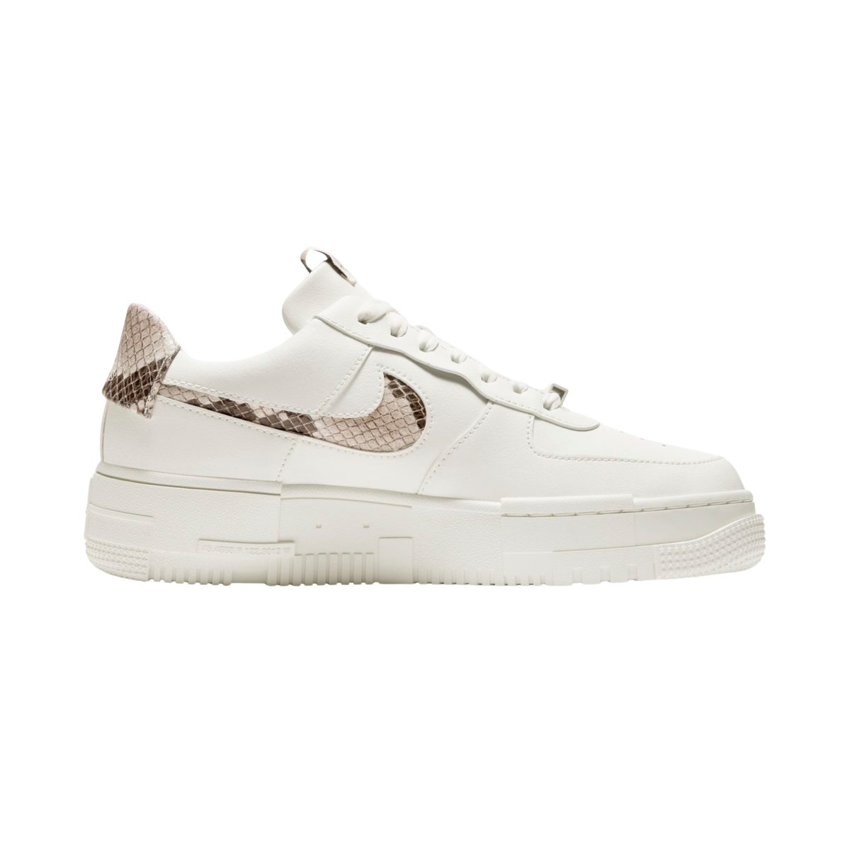 Nike Air Force 1 Pixel SE Sail Snake Feminino
