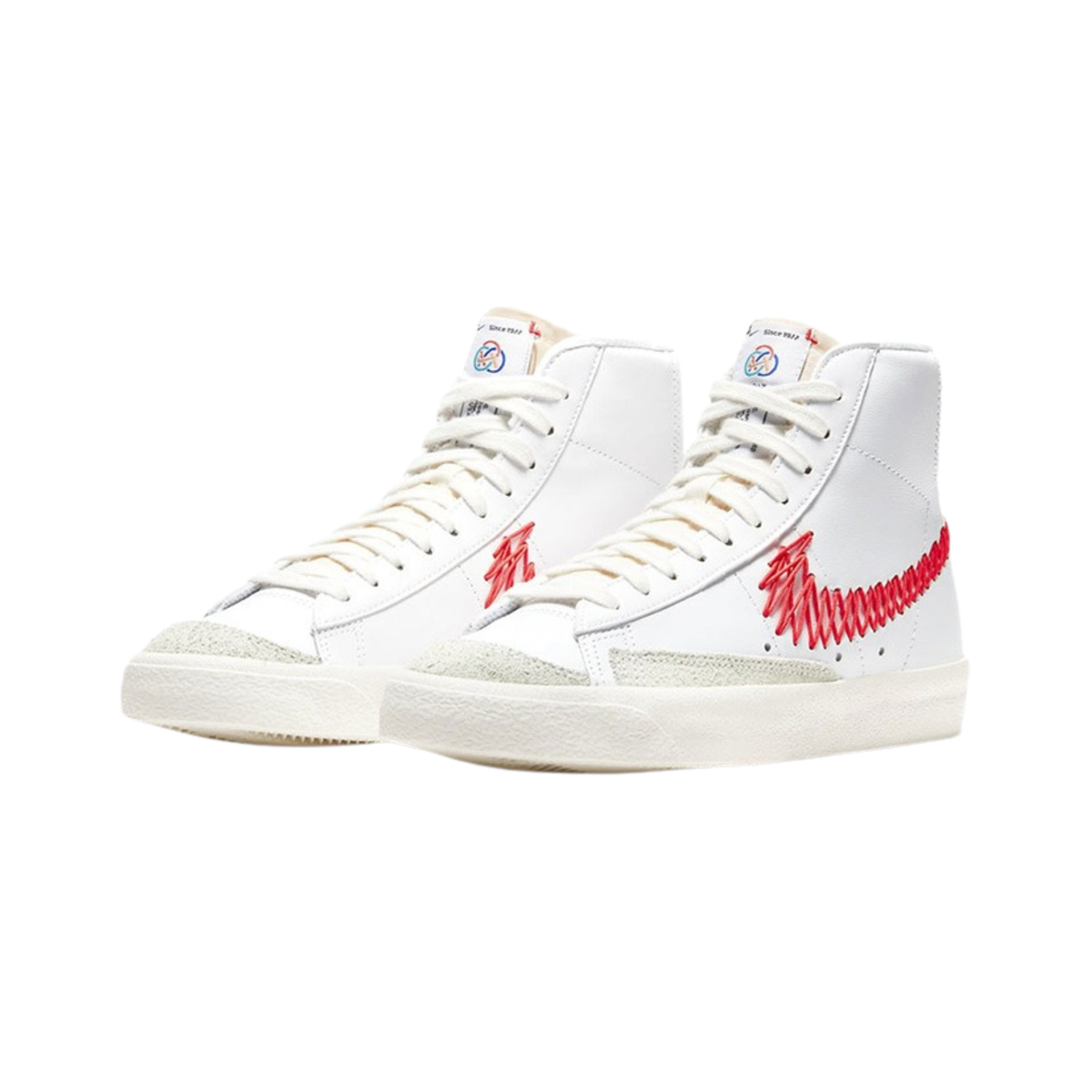 Nike Blazer Mid 77 GS Double Zig Zag Stitched Swoosh