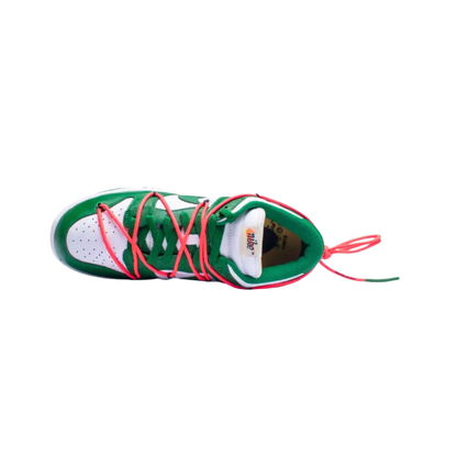 Off-White x Nike Dunk Pine Green