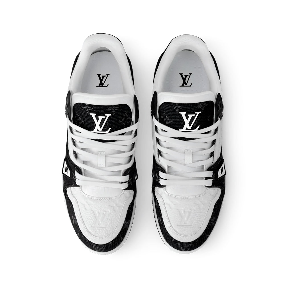 Louis Vuitton Trainer Black and White