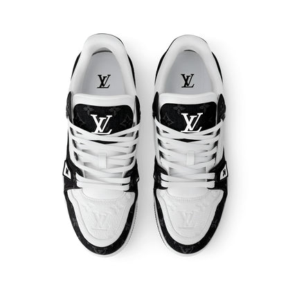 Louis Vuitton Trainer Black and White