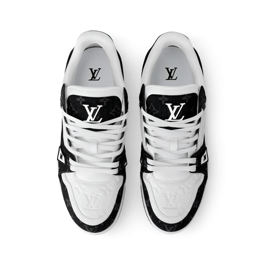 Louis Vuitton Trainer Black and White