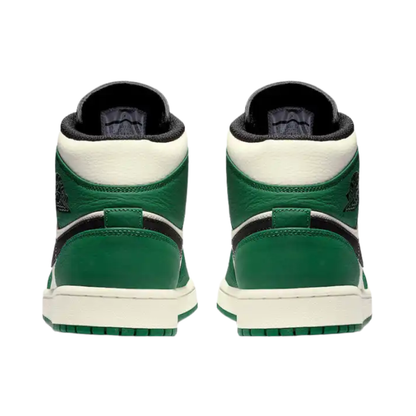 Nike Air Jordan 1 Mid SE GS Grey Pine Green