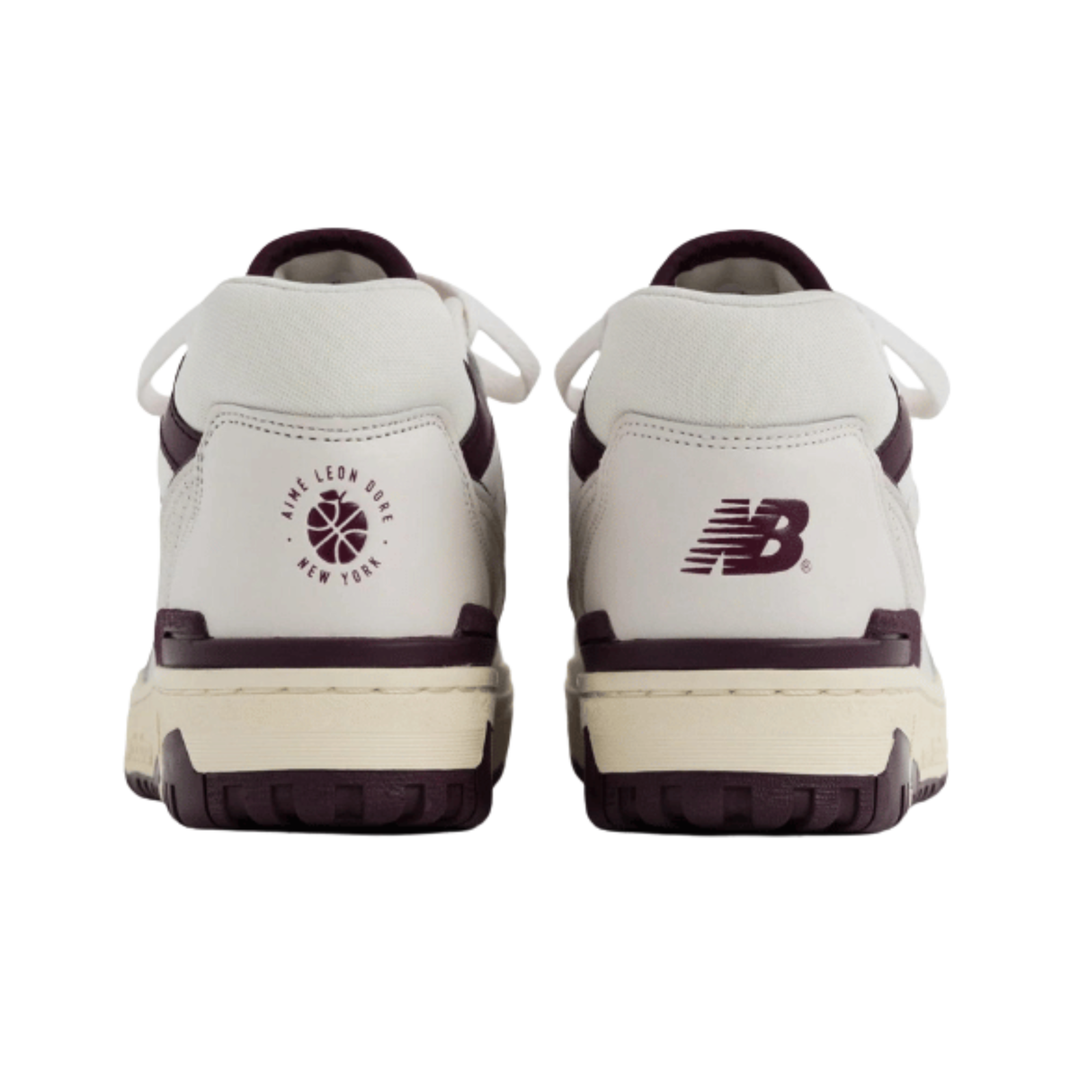 New Balance 550 Sea Salt Burgundy