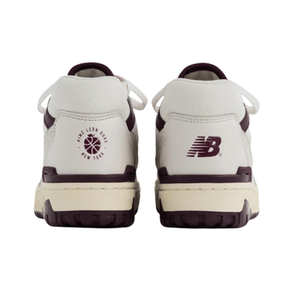 New Balance 550 Sea Salt Burgundy