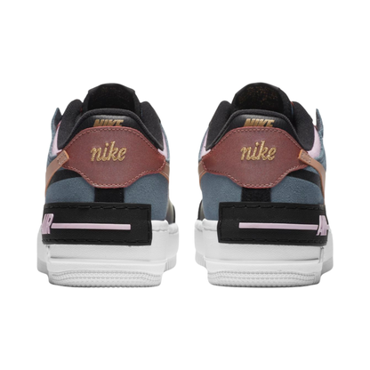 Nike Air Force 1 Shadow Black Light Arctic Pink Claystone Red