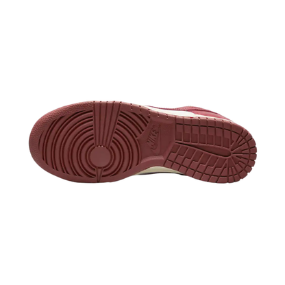 Nike Dunk Low PRM Vintage Team Red