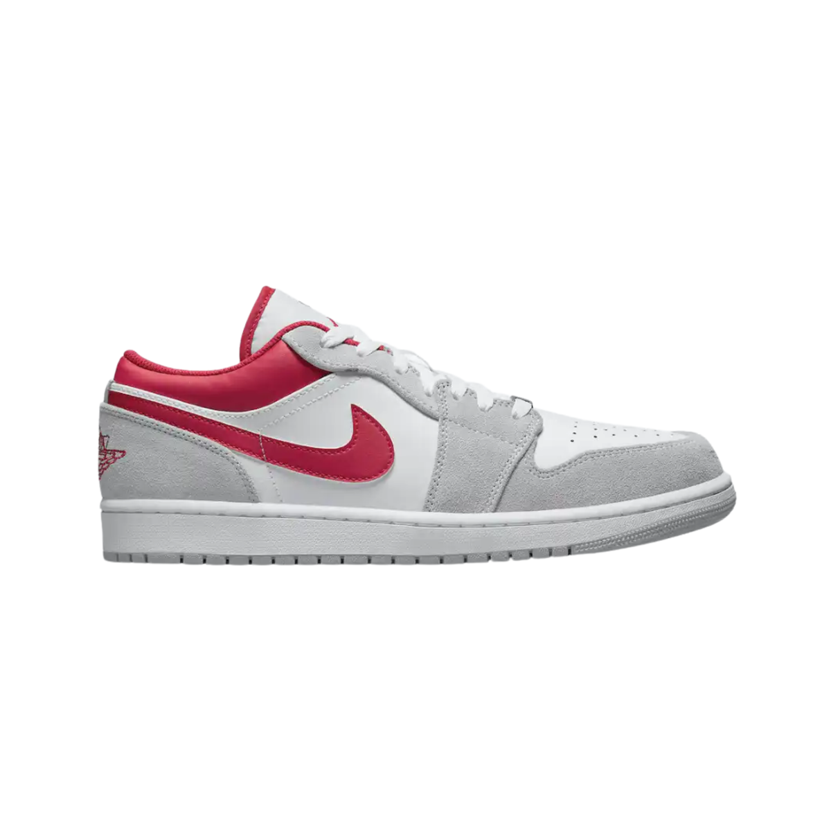 Nike Air Jordan 1 Low SE Light Smoke Grey Gym Red