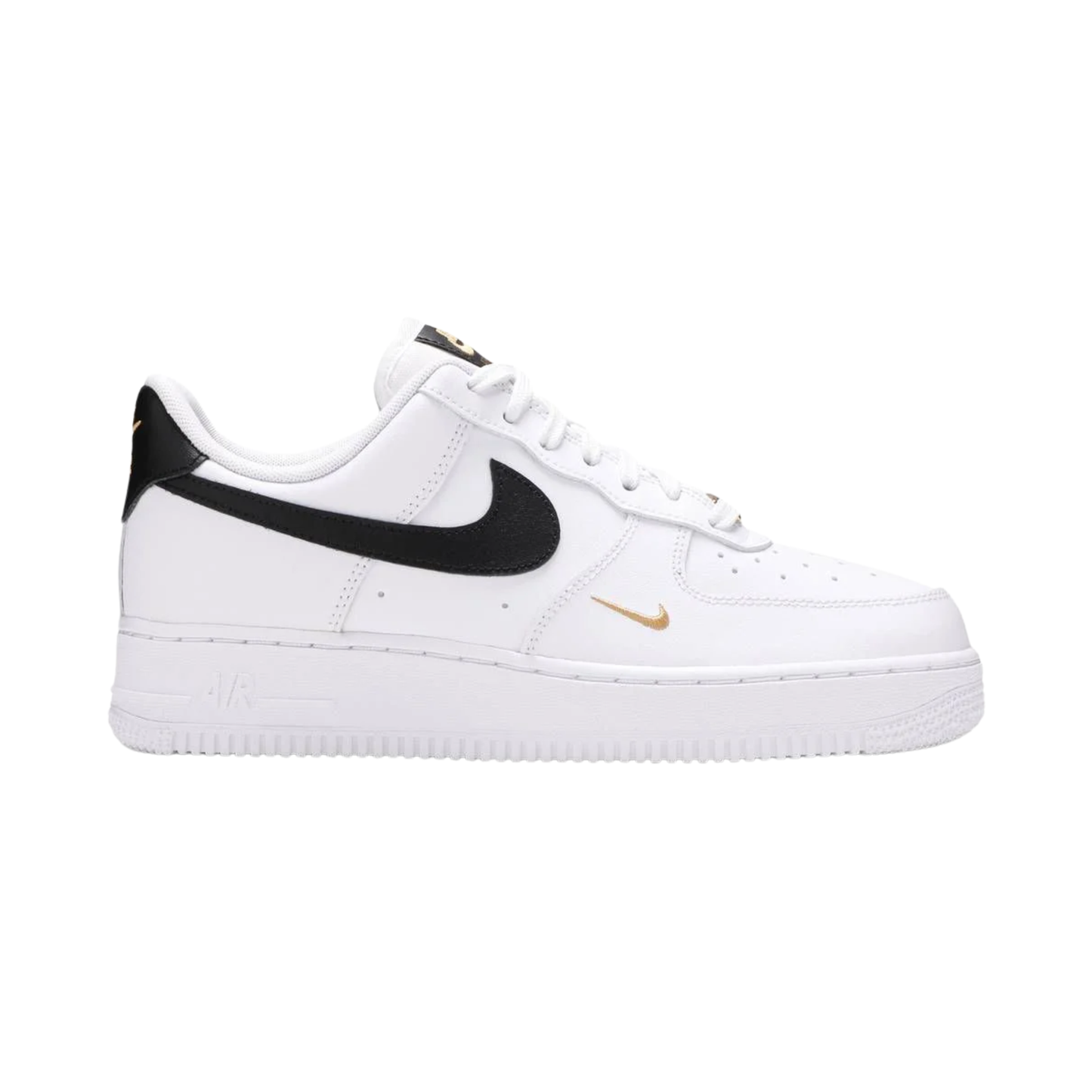 Nike Air Force 1 Essential White Black Gold