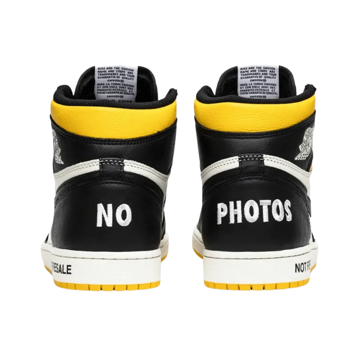 Nike Air Jordan 1 Retro High "Not for Resale" Varsity Maize