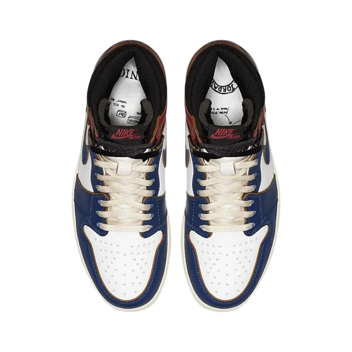 Union LA x Nike Air Jordan 1 High Blue Toe