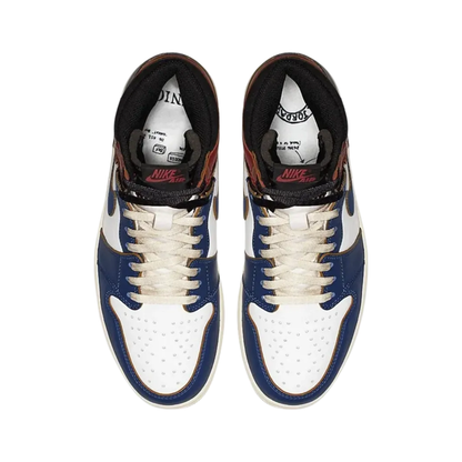 Union LA x Nike Air Jordan 1 High Blue Toe