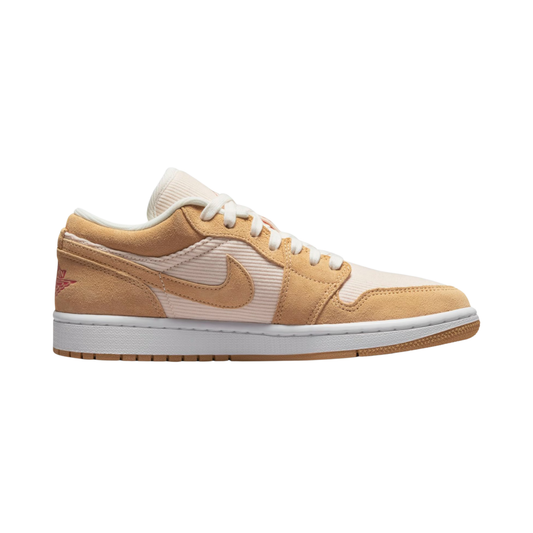 Nike Air Jordan 1 Low SE Twine Orange Quartz Corduroy