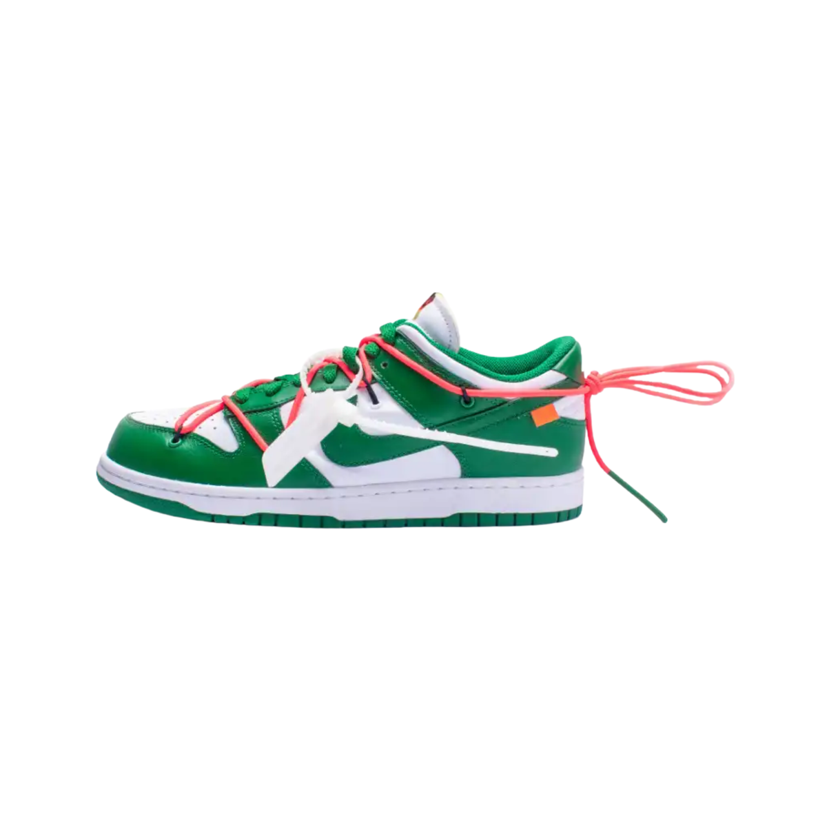 Off-White x Nike Dunk Pine Green