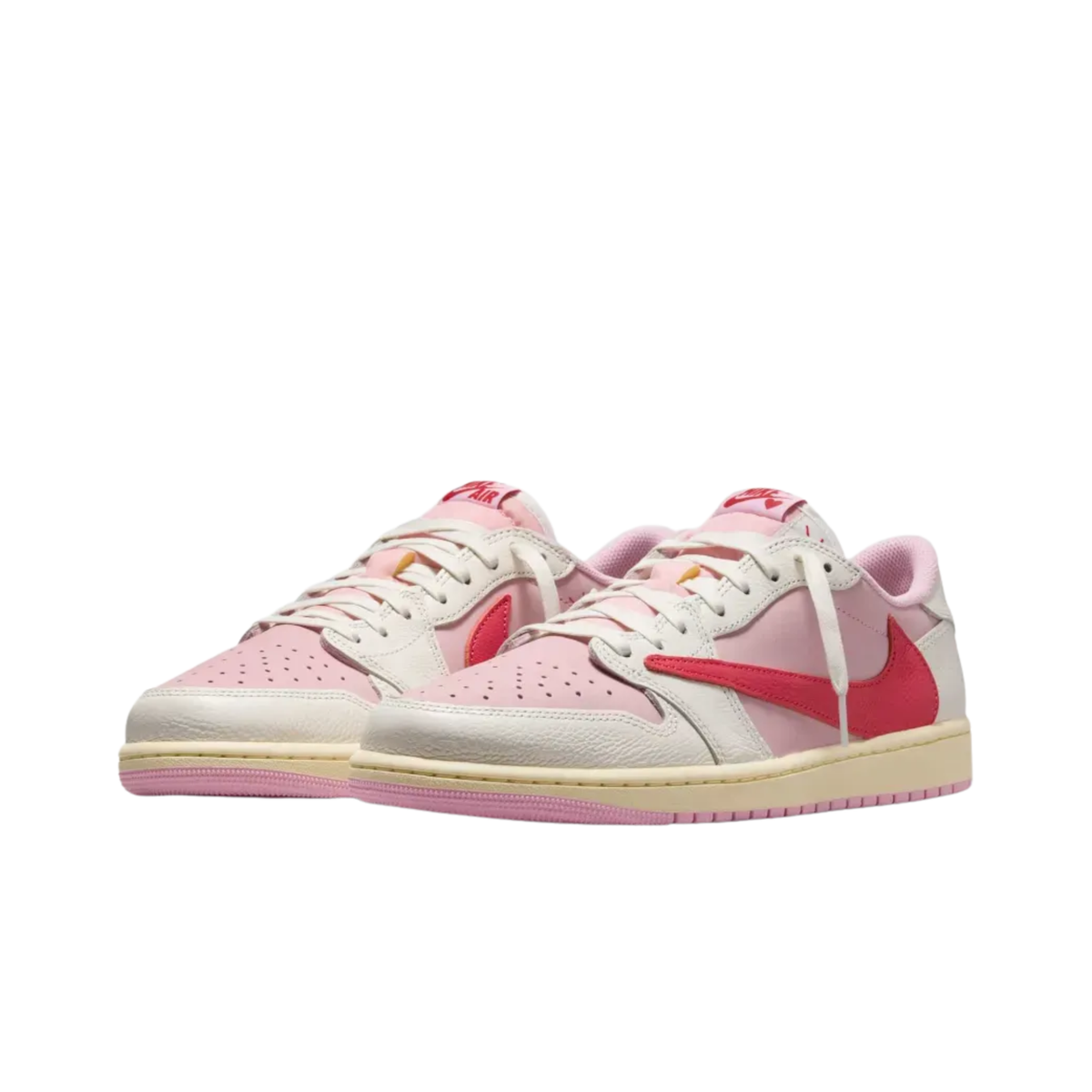 Travis Scott x Air Jordan 1 Low OG SP Sail Tropical Pink