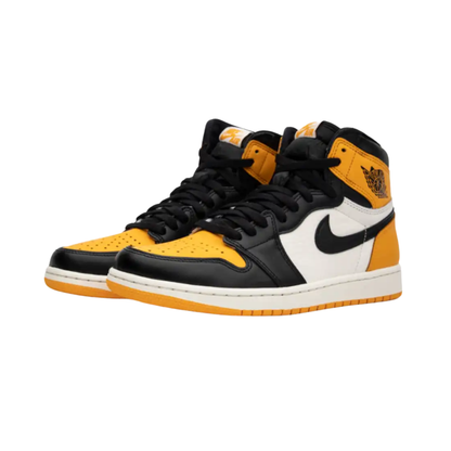 Nike Air Jordan 1 Retro High Taxi Yellow Toe