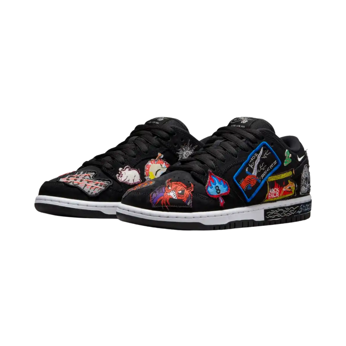 Neckface x Nike SB Dunk Low Pro Black