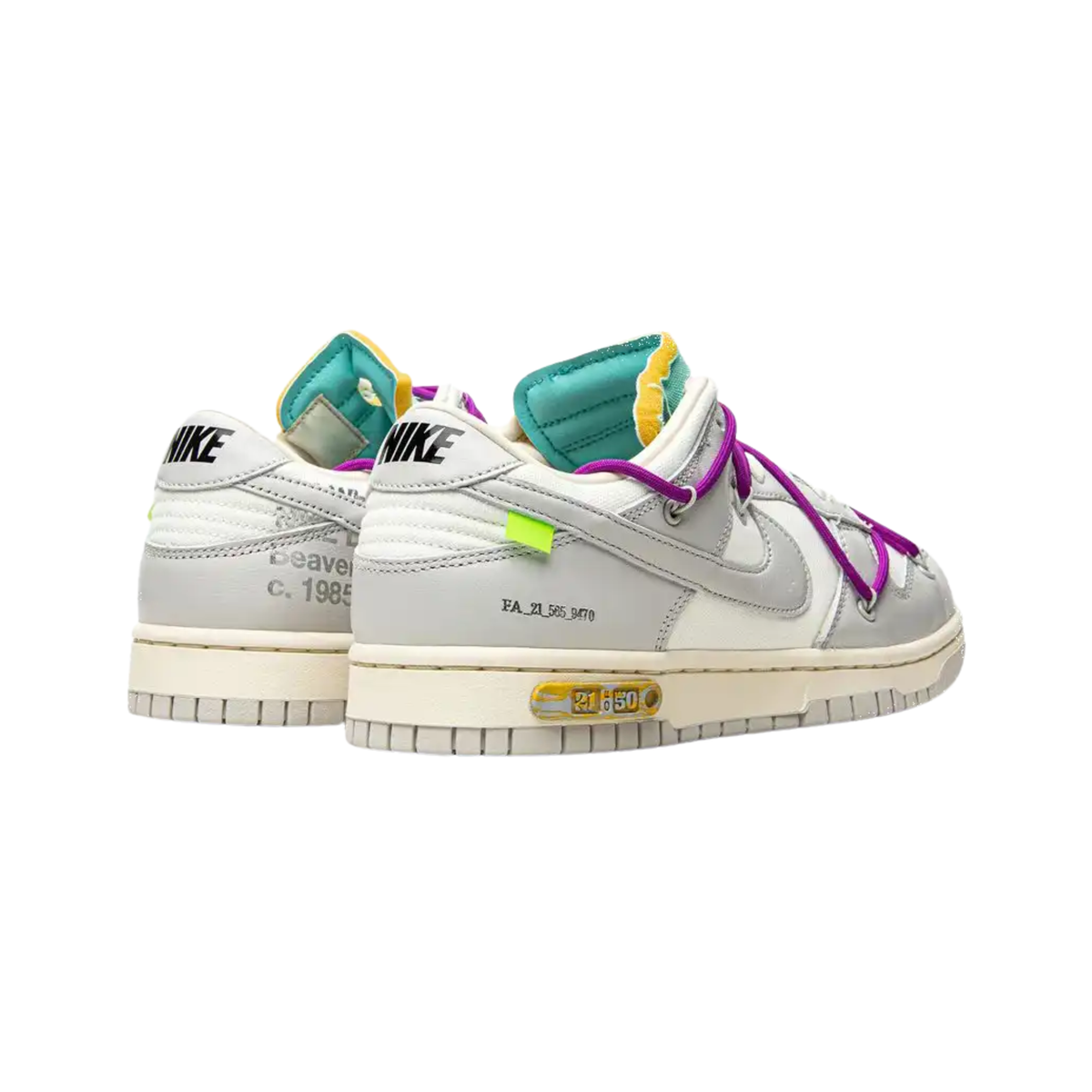 Off-White x Nike Dunk Low Lot 21 of 50
