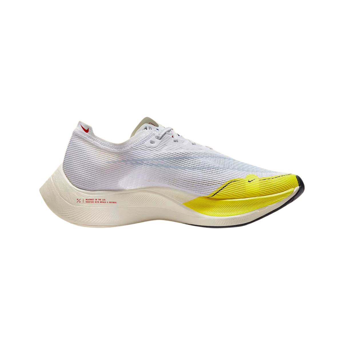 Nike ZoomX Vaporfly NEXT% 2 White Yellow Strike