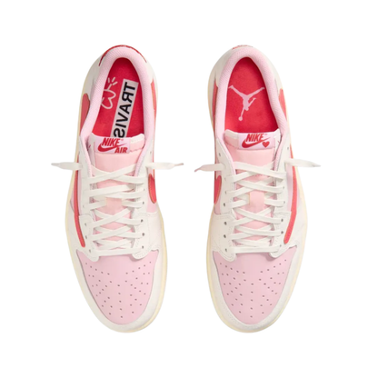 Travis Scott x Air Jordan 1 Low OG SP Sail Tropical Pink