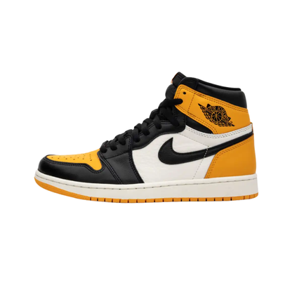 Nike Air Jordan 1 Retro High Taxi Yellow Toe