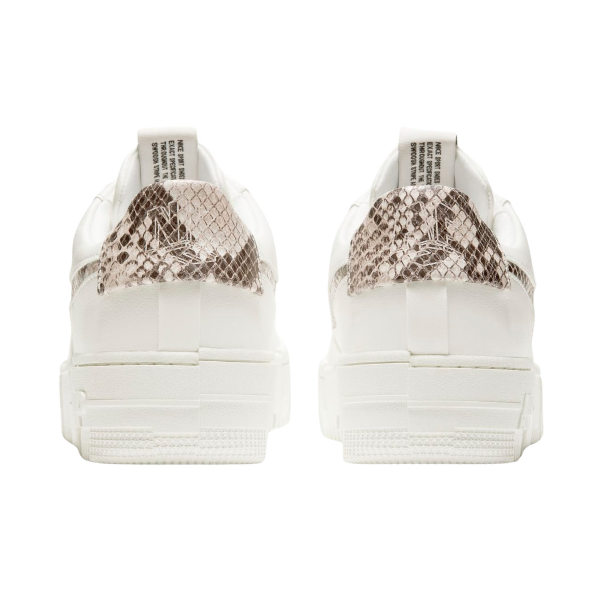 Nike Air Force 1 Pixel SE Sail Snake Feminino