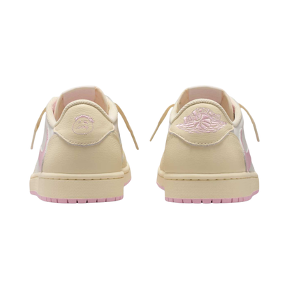 Air Jordan 1 Low x Travis Scott Muslin and Shy Pink