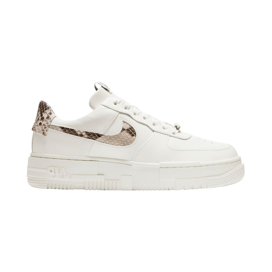 Nike Air Force 1 Pixel SE Sail Snake Feminino