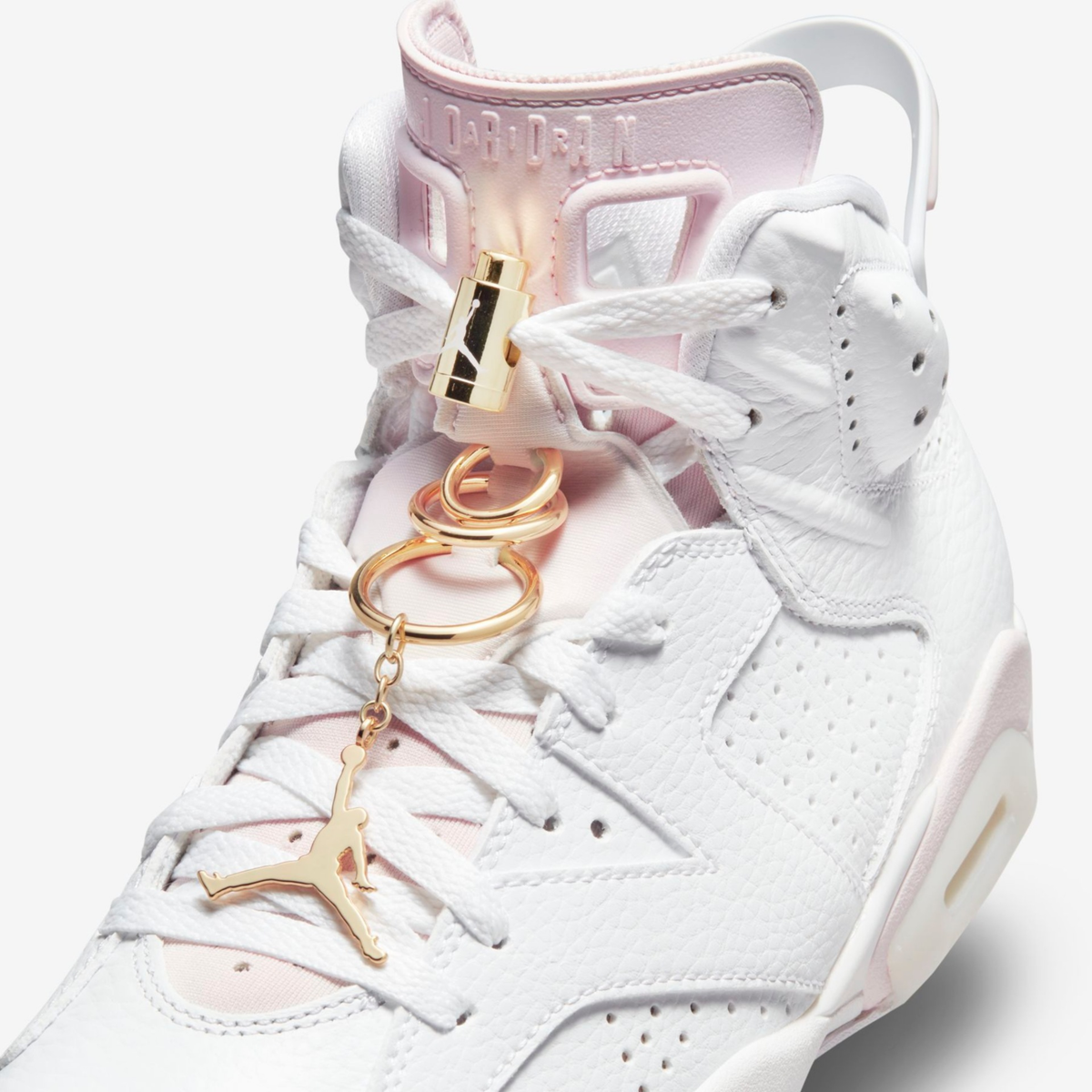 Jordan 6 Gold Hoops