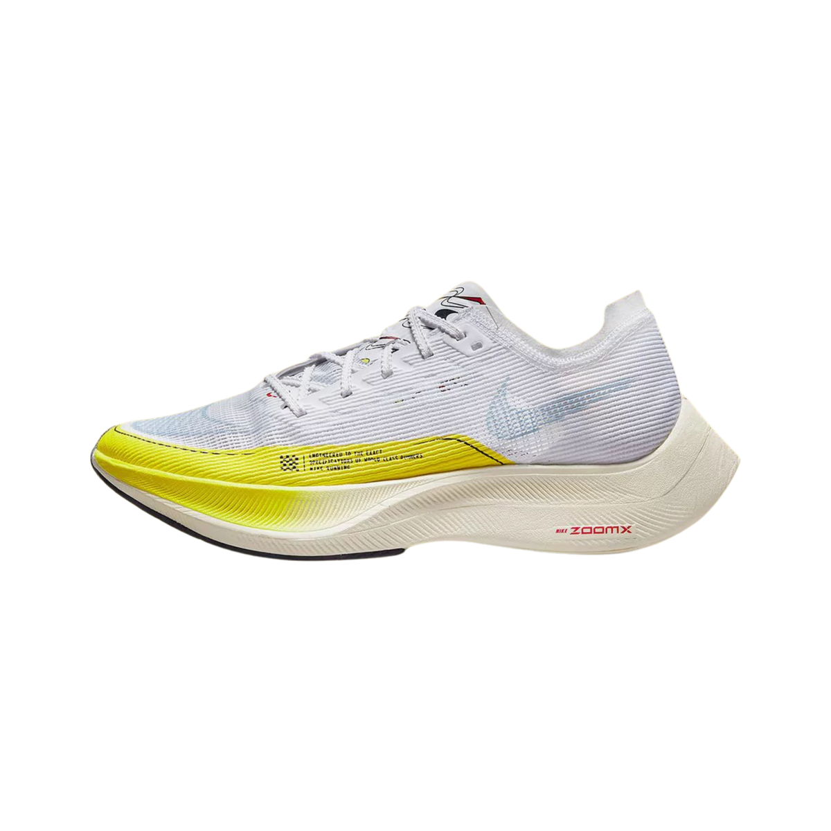 Nike ZoomX Vaporfly NEXT% 2 White Yellow Strike