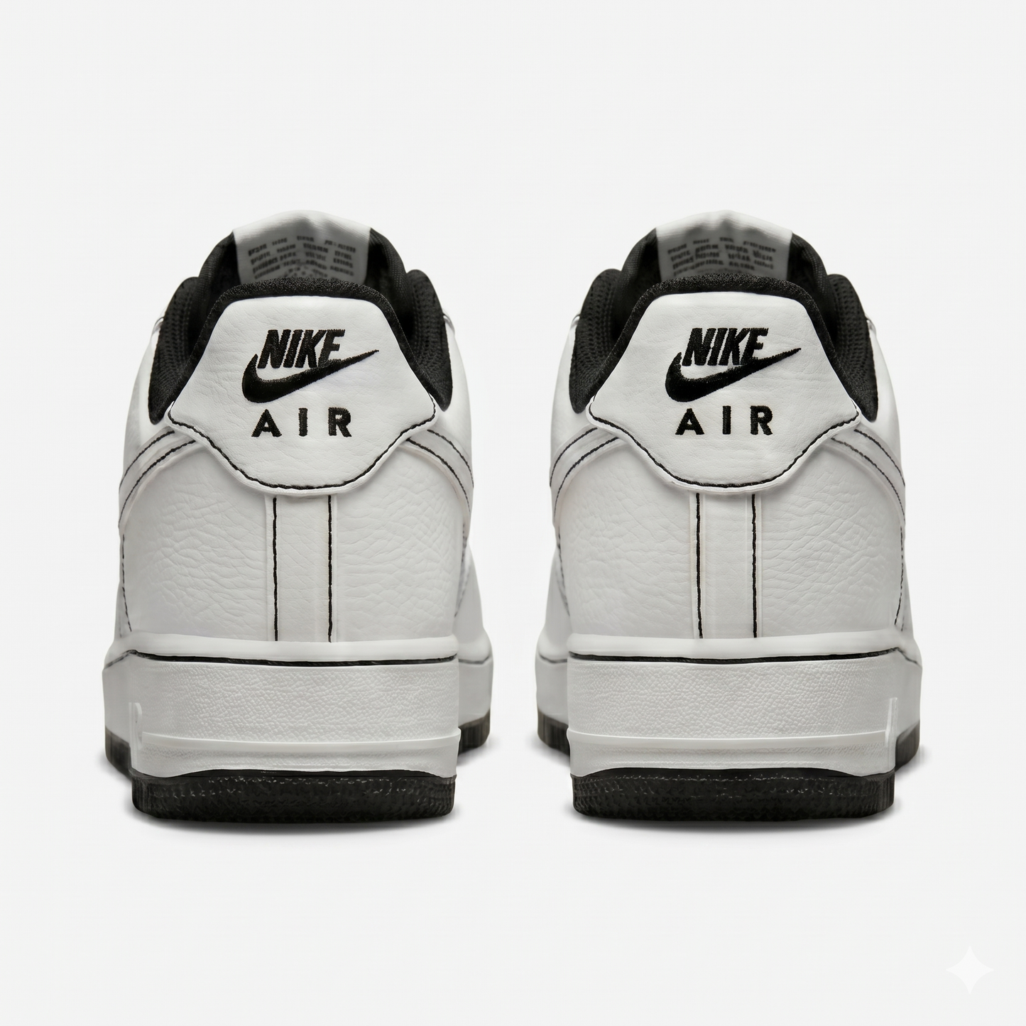 Nike Air Force 1 Low ‘07 LV8 Black Stitch White