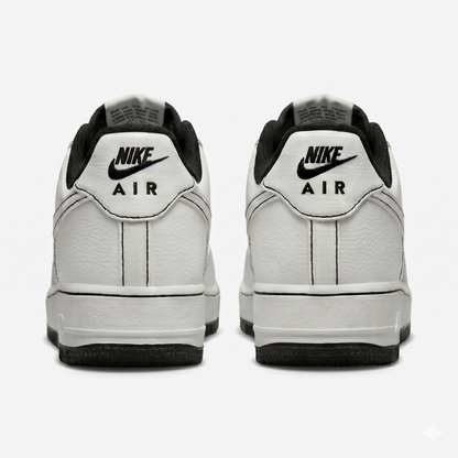 Nike Air Force 1 Low ‘07 LV8 Black Stitch White